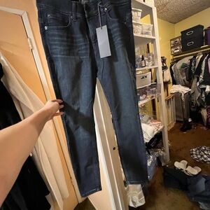 Torrid Dark Blue Skinny Jeans